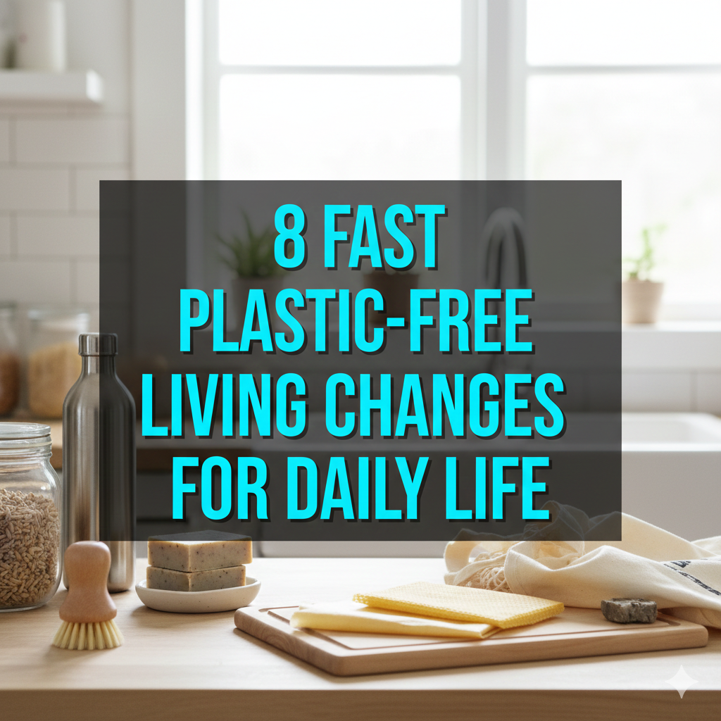 8 Fast Plastic-Free Living Changes for Daily Life