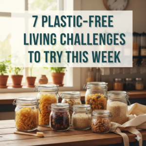 7 Plastic-Free Living Challenges to Try This Week