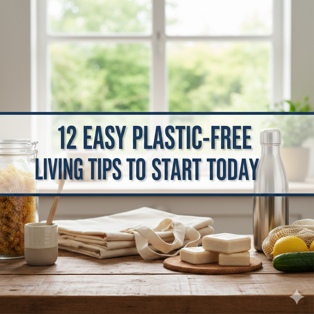 12 Easy Plastic-Free Living Tips to Start Today