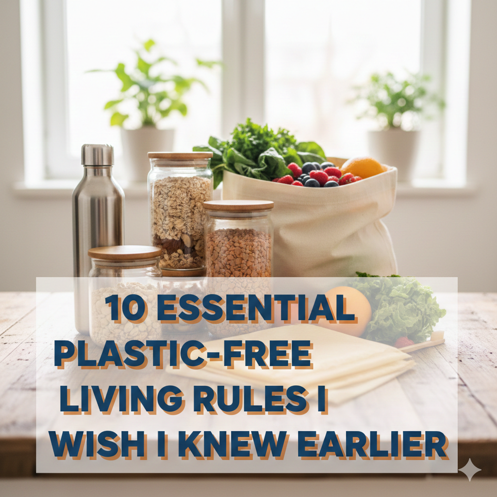 10 Essential Plastic-Free Living Rules I Wish I Knew Earlier