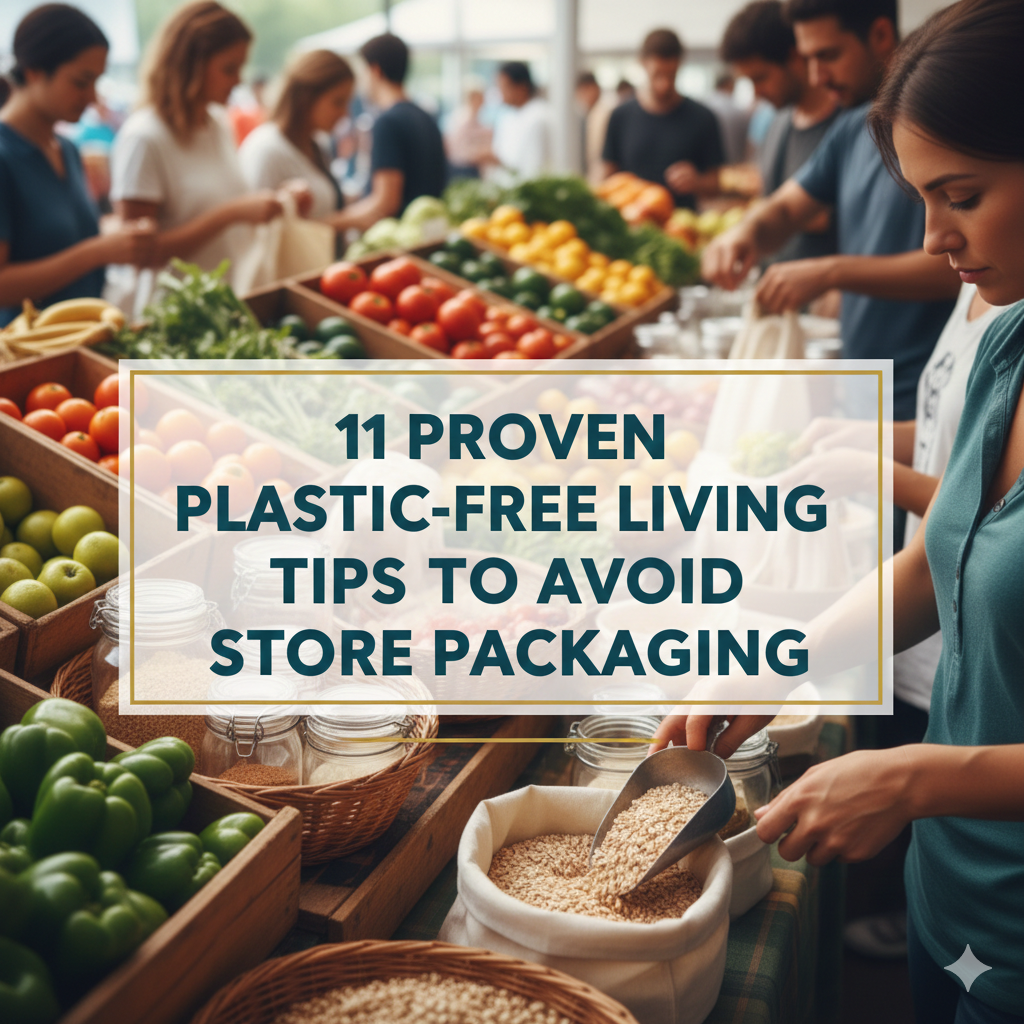 11 Proven Plastic-Free Living Tips to Avoid Store Packaging
