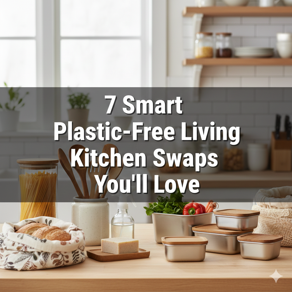 7 Smart Plastic-Free Living Kitchen Swaps You’ll Love