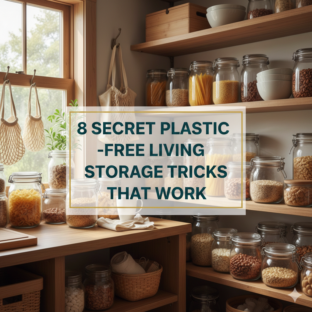 8 Secret Plastic-Free Living Storage Tricks That Work