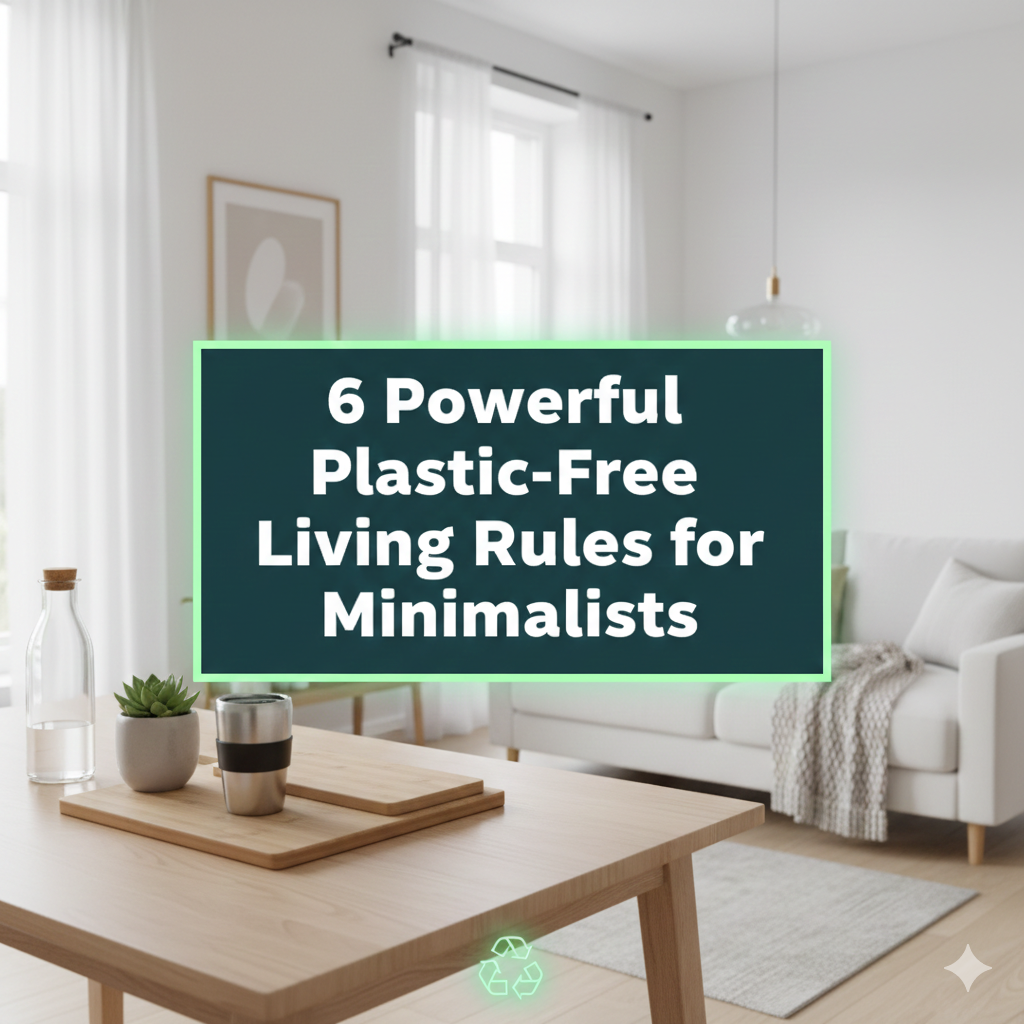 6 Powerful Plastic-Free Living Rules for Minimalists