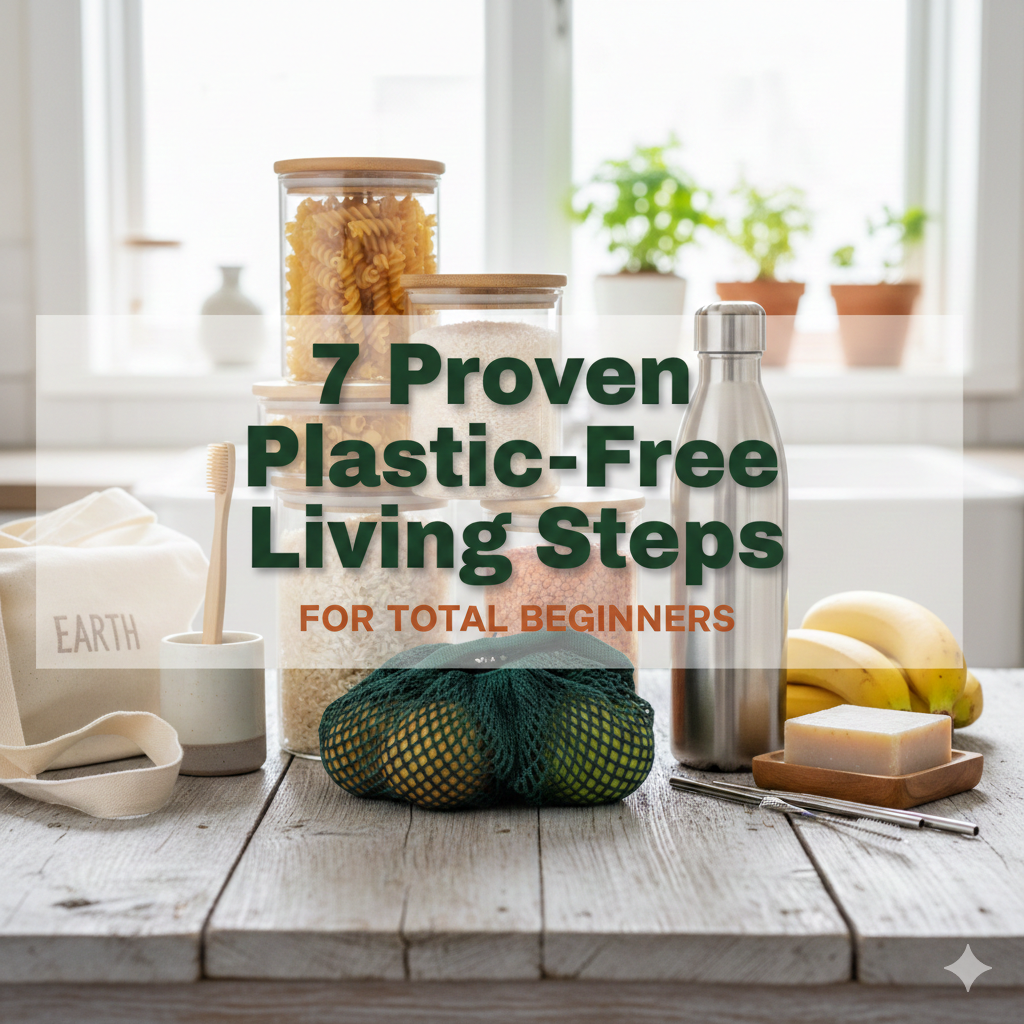 7 Proven Plastic-Free Living Steps for Total Beginners