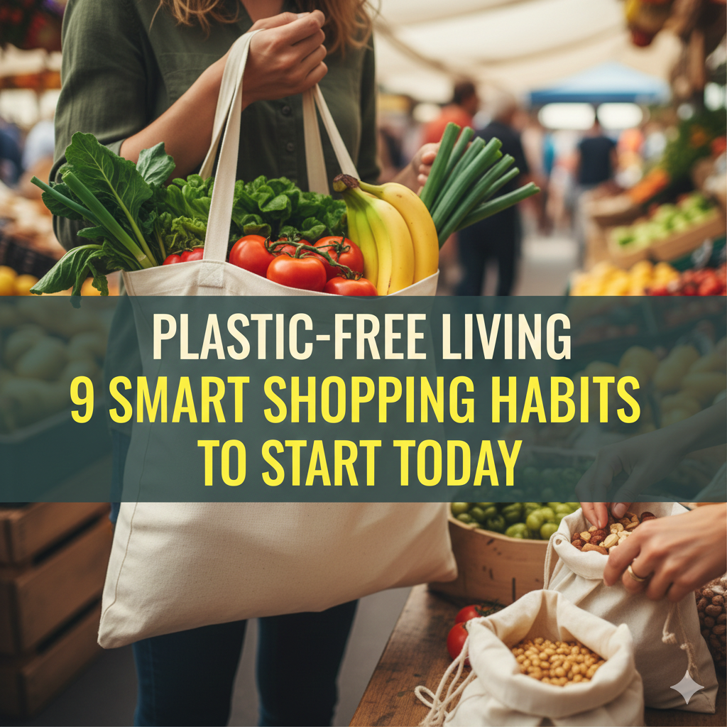 9 Smart Plastic-Free Living Shopping Habits to Start Today