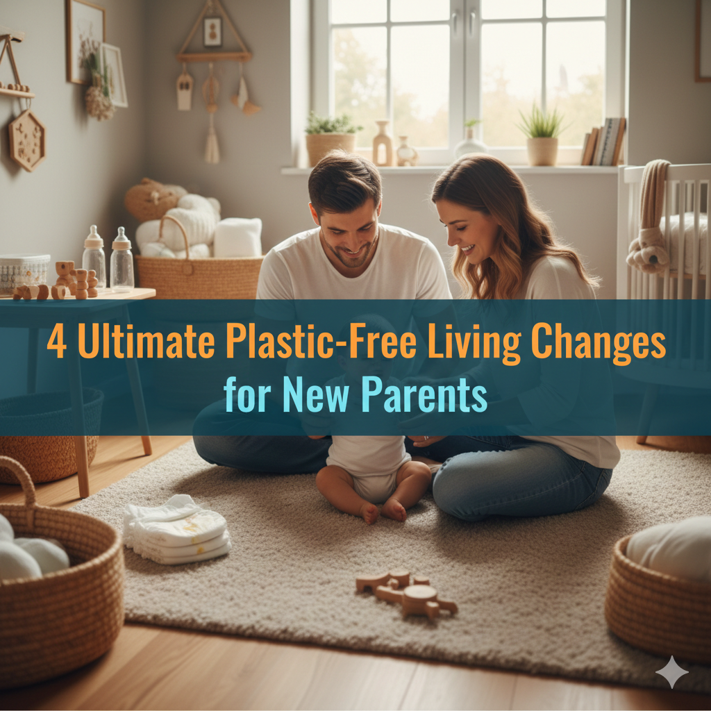 4 Ultimate Plastic-Free Living Changes for New Parents