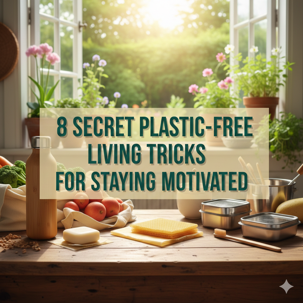 8 Secret Plastic-Free Living Tricks for Staying Motivated