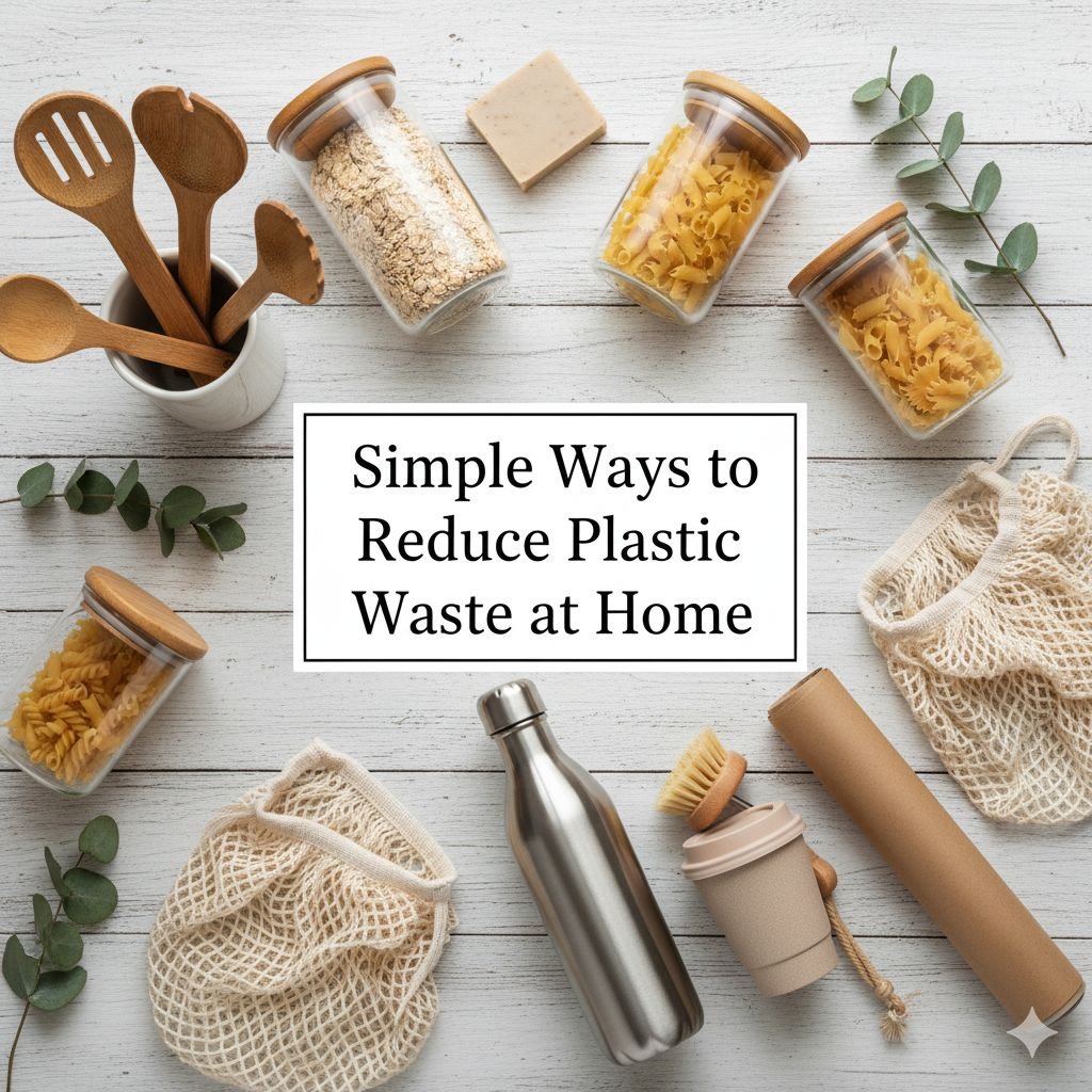 7 Ultimate Home Plastic Free Living Habits for Daily Life