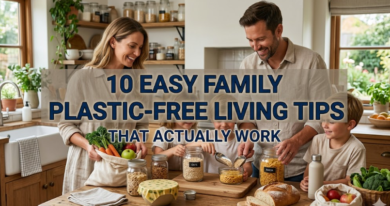 10 Easy Family Plastic Free Living Tips That Actually Work