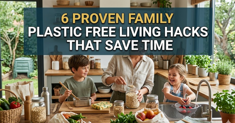 6 Proven Family Plastic Free Living Hacks That Save Time