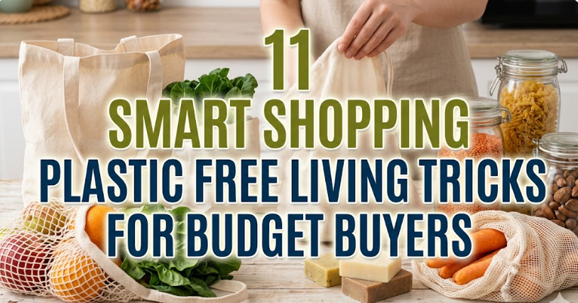 11 Smart Shopping Plastic Free Living Tricks for Budget Buyers