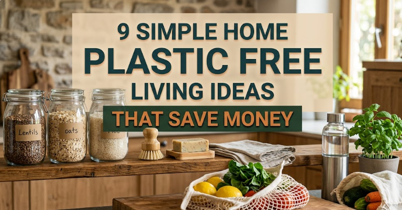 9 Simple Home Plastic Free Living Ideas That Save Money