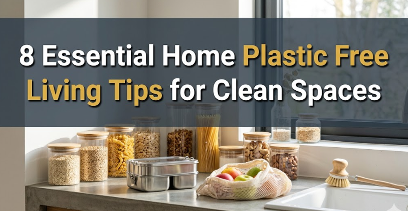 8 Essential Home Plastic Free Living Tips for Clean Spaces