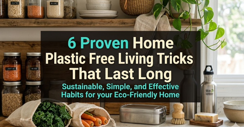 6 Proven Home Plastic Free Living Tricks That Last Long