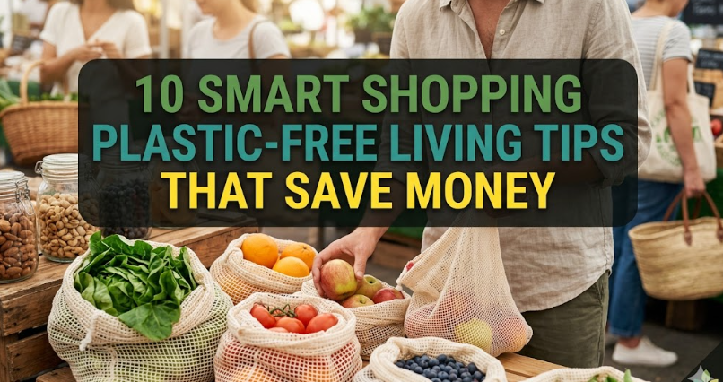 10 Smart Shopping Plastic Free Living Tips That Save Money