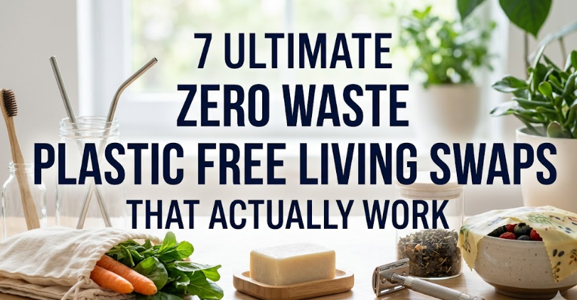 7 Ultimate Zero Waste Plastic Free Living Swaps That Actually Work