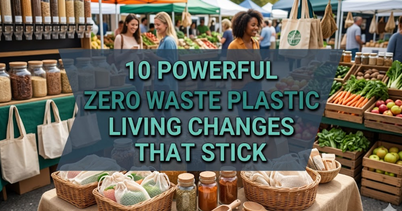 10 Powerful Zero Waste Plastic Free Living Changes That Stick