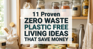 11 Proven Zero Waste Plastic Free Living Ideas That Save Money