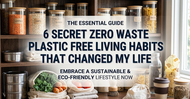 6 Secret Zero Waste Plastic Free Living Habits That Changed My Life