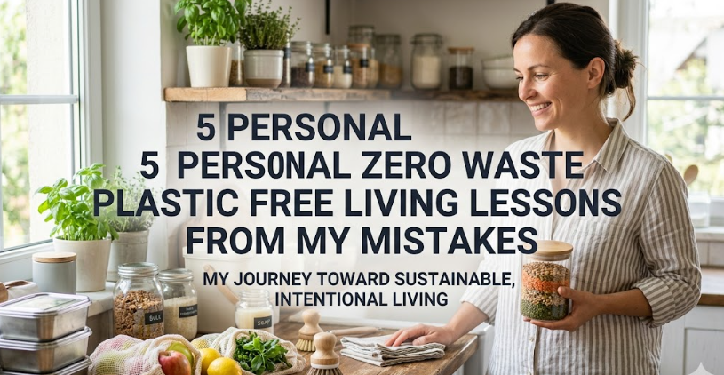 5 Personal Zero Waste Plastic Free Living Lessons From My Mistakes