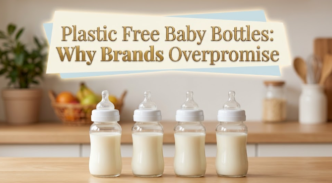 Plastic Free Baby Bottles: Why Brands Overpromise