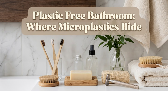 Plastic Free Bathroom: Where Microplastics Hide