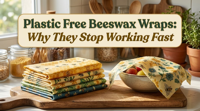 Plastic Free Beeswax Wraps: Why They Stop Working Fast