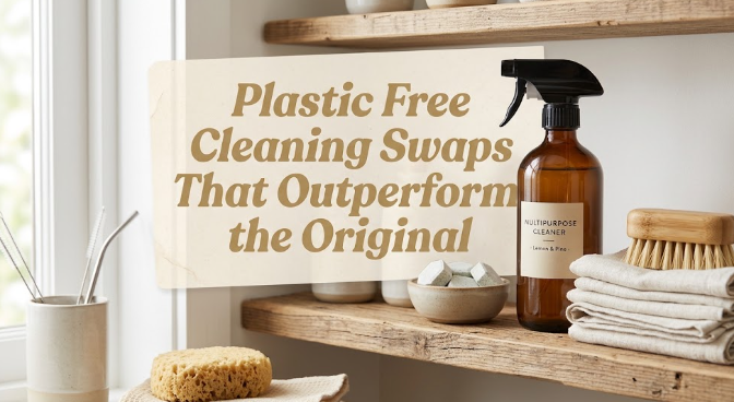 Plastic Free Cleaning Swaps That Outperform the Original