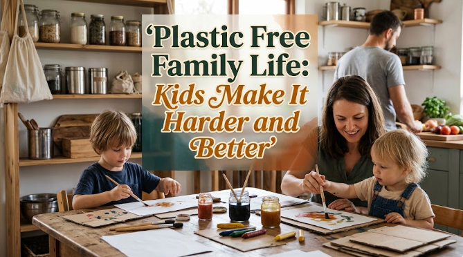 Plastic Free Family Life: Kids Make It Harder and Better