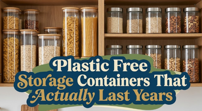 Plastic Free Storage Containers That Actually Last Years