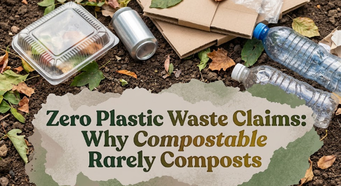 Zero Plastic Waste Claims: Why Compostable Rarely Composts