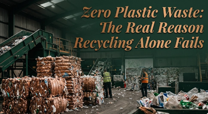 Zero Plastic Waste: The Real Reason Recycling Alone Fails