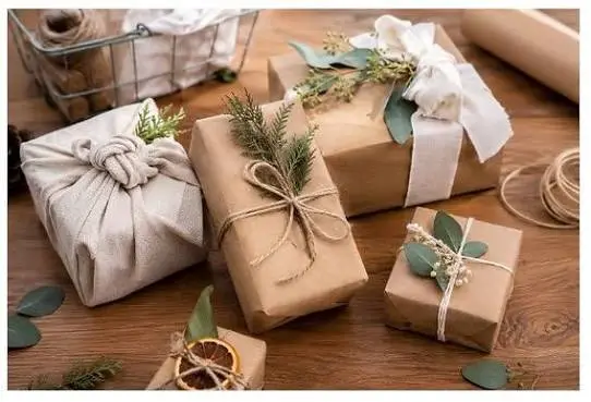 Plastic Free Gift Wrapping Guests Actually Notice