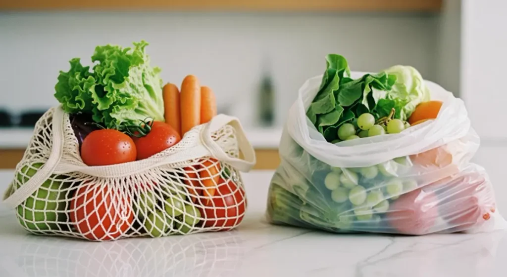 Plastic Free Produce Bags: Why Mesh Size Actually Matters